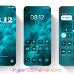 Turquoise Universe HyperOS Theme