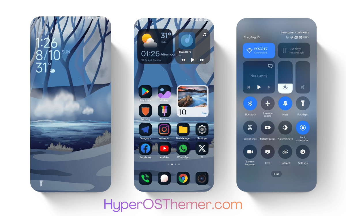 DarkHyper2V15 HyperOS Theme