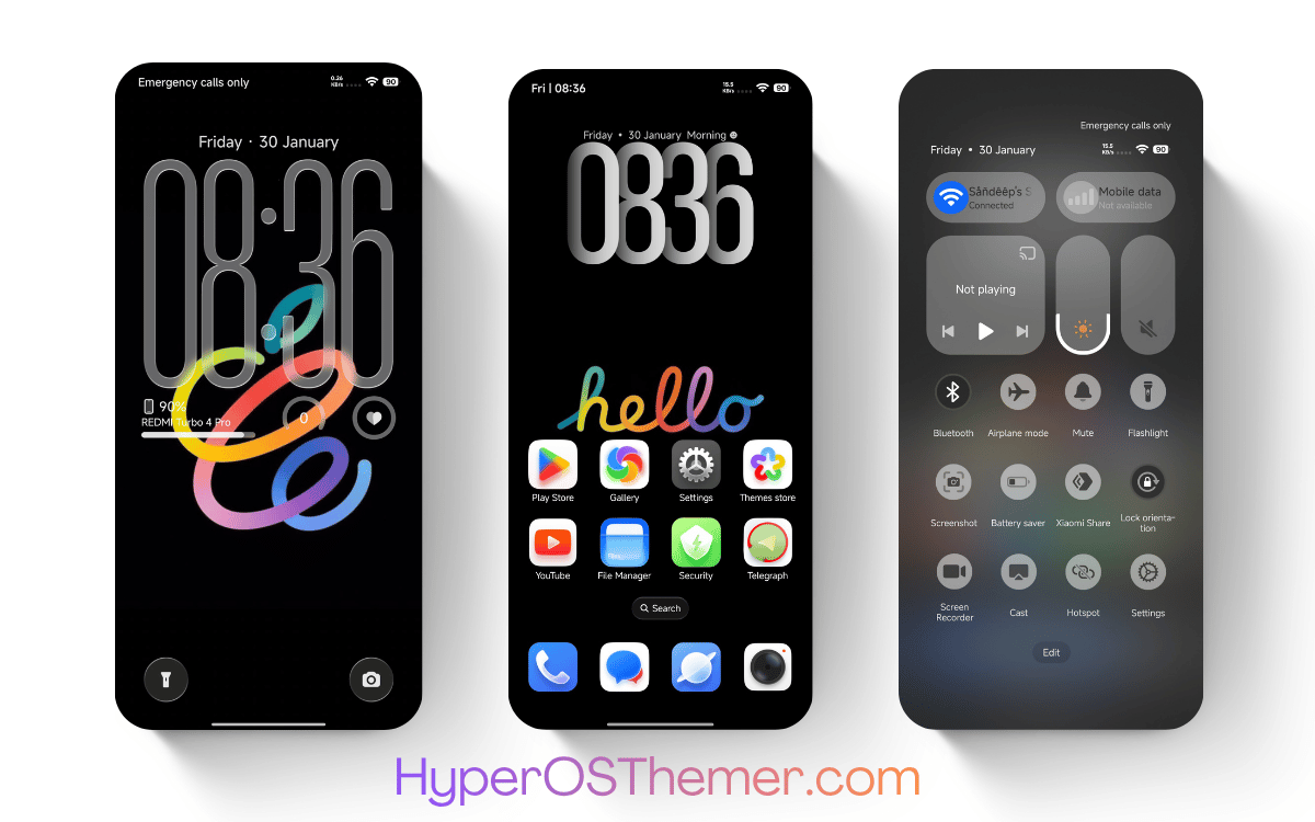 Hello HyperOS Theme