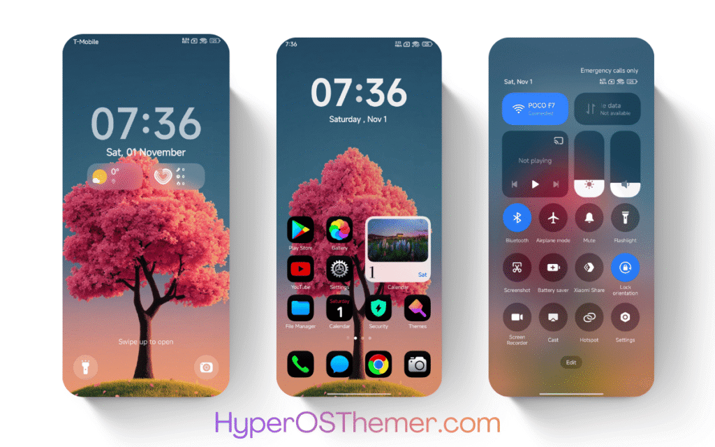 Raindark HyperOS Theme