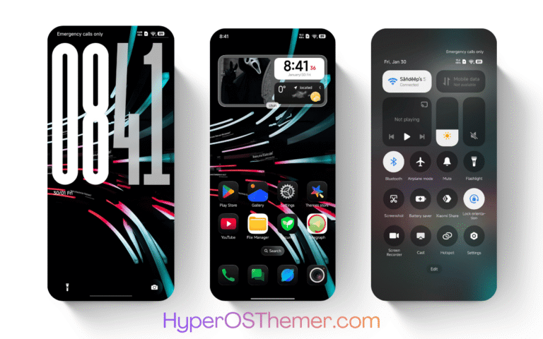 Frozdark16 HyperOS Theme