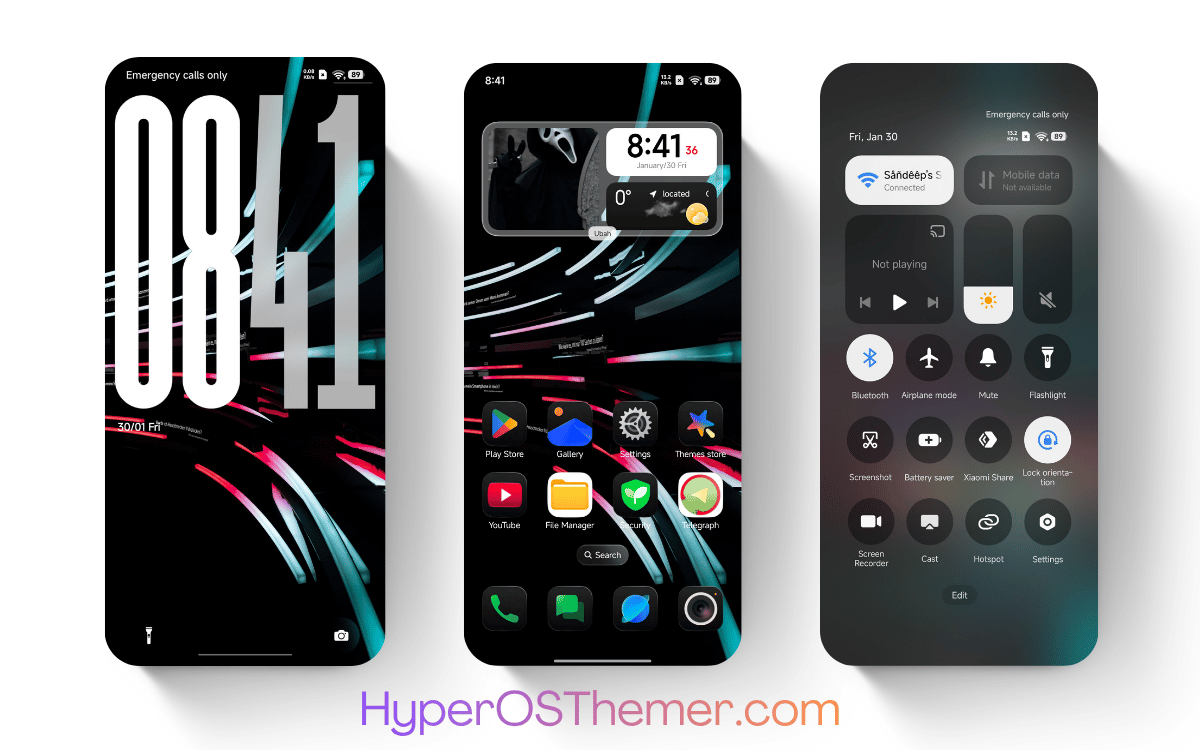 Frozdark16 HyperOS Theme
