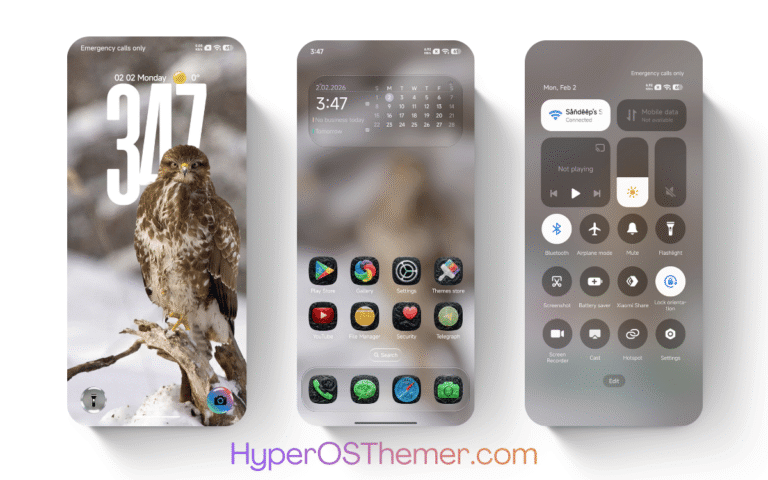 OX M-STONE HyperOS Theme