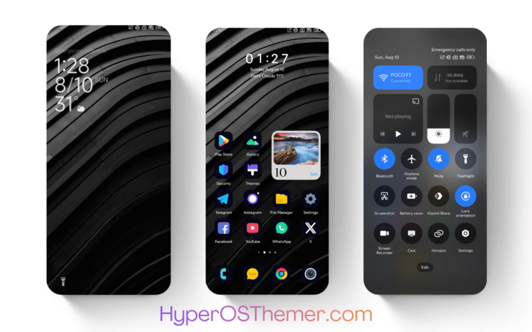 Dark Duo HyperOS Theme
