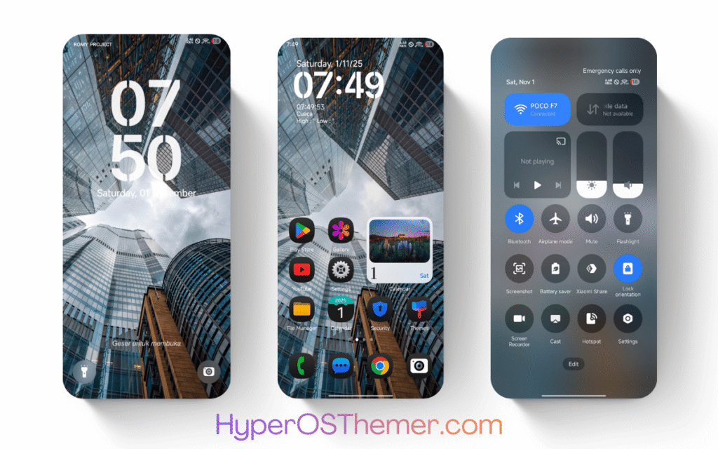 Skyscrapers HyperOS Theme