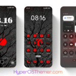 Red Moon HyperOS Theme