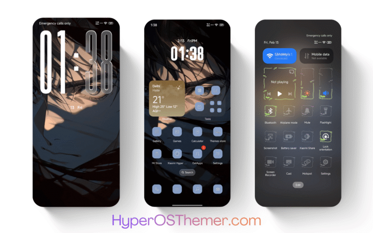 Resolute Man HyperOS Theme