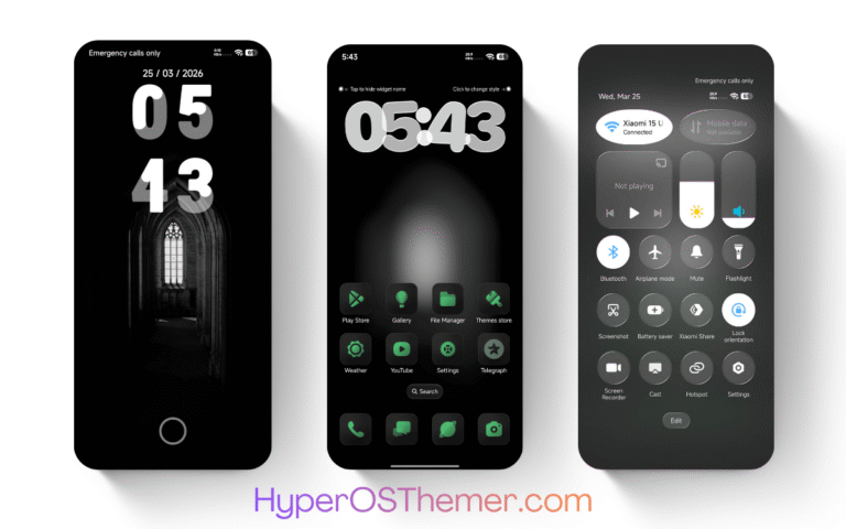OX EMG HyperOS Theme