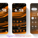 Orange Fluid HyperOS Theme