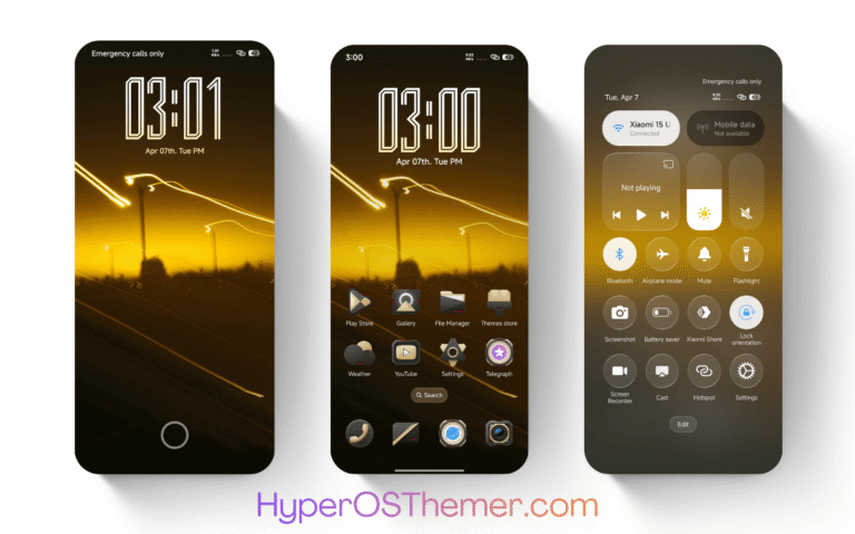 PX8-V HyperOS Theme