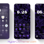 Purple Stars HyperOS Theme