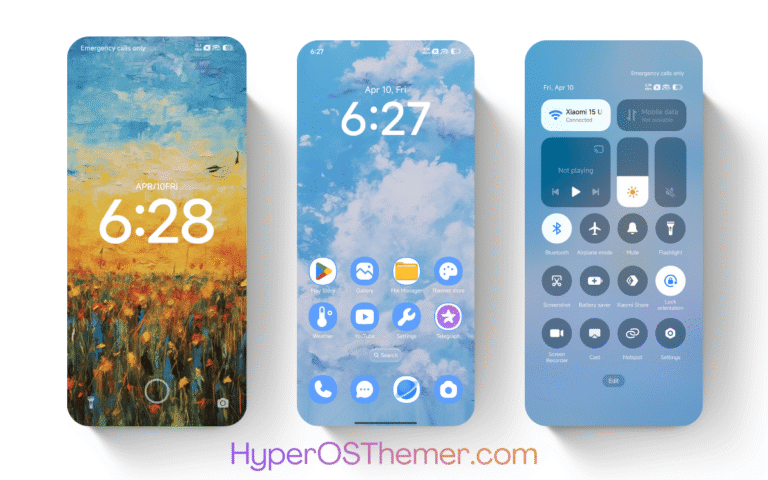 Oil Painting HyperOS Theme