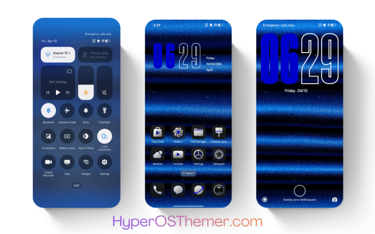 Fefek jule kedat² HyperOS Theme