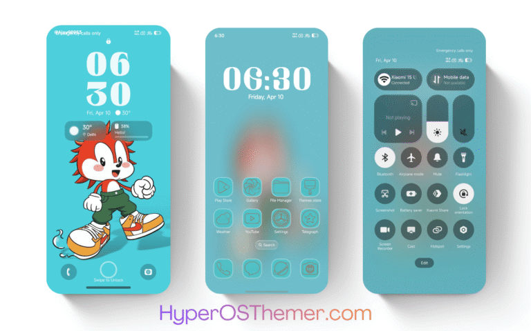 AJ UI HyperOS Theme