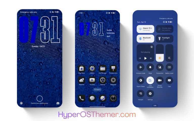BluehV2 HyperOS Theme