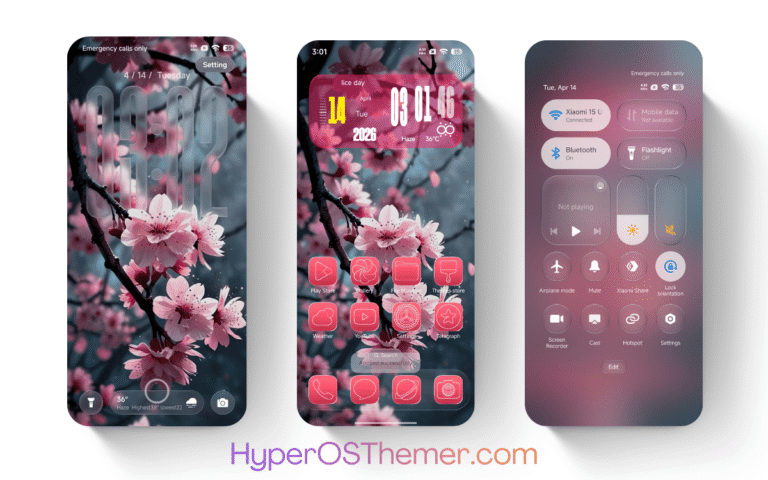 Lovely HOS3 HyperOS Theme
