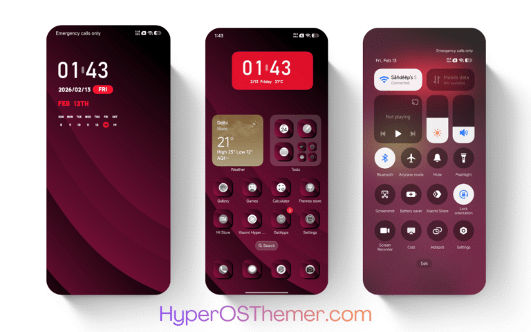 Anime Space HyperOS Theme