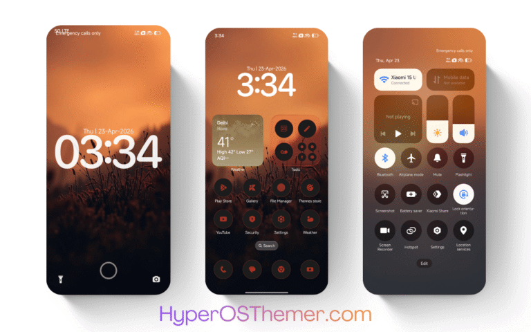Kosong HyperOS Theme