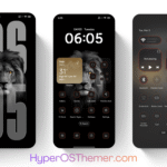 Black Lion King HyperOS Theme