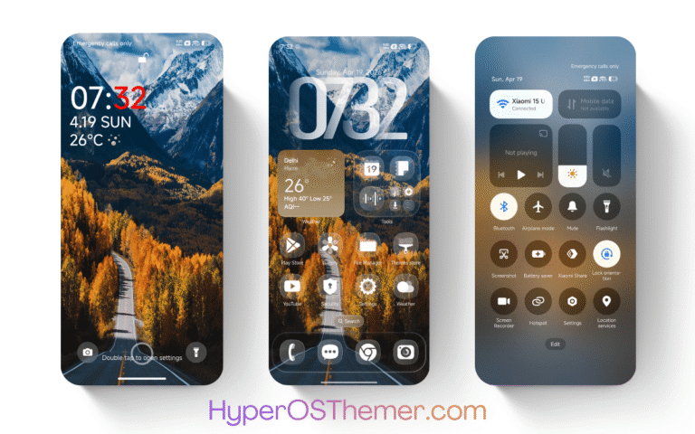 White Serenity HyperOS Theme