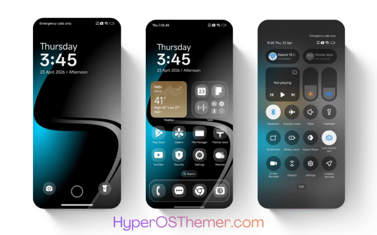 Number-3 HyperOS Theme