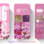 Pink Glass V HyperOS Theme