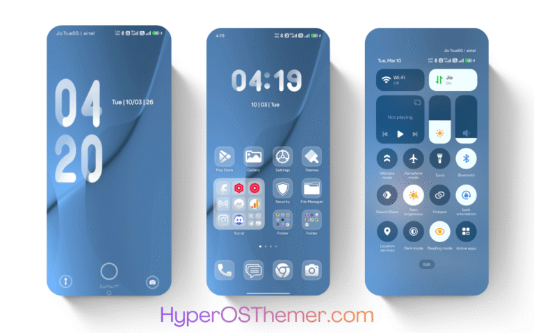 DoraGlass HyperOS Theme