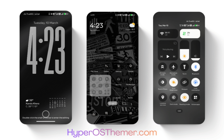 The End HyperOS Theme