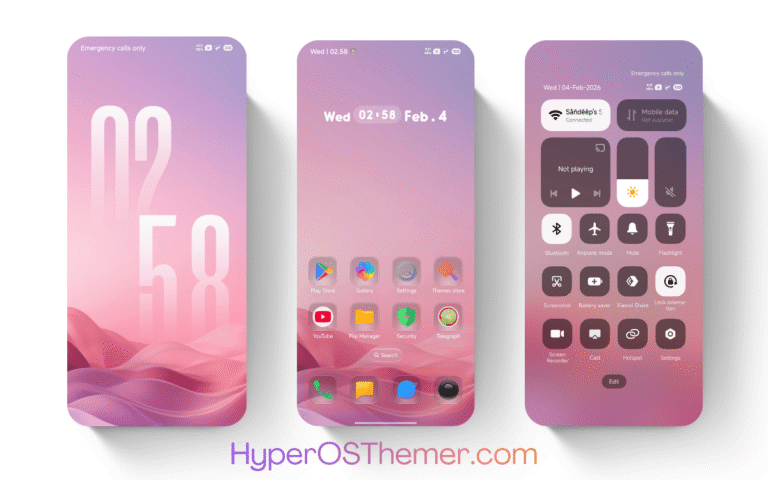 AJ Pink HyperOS Theme