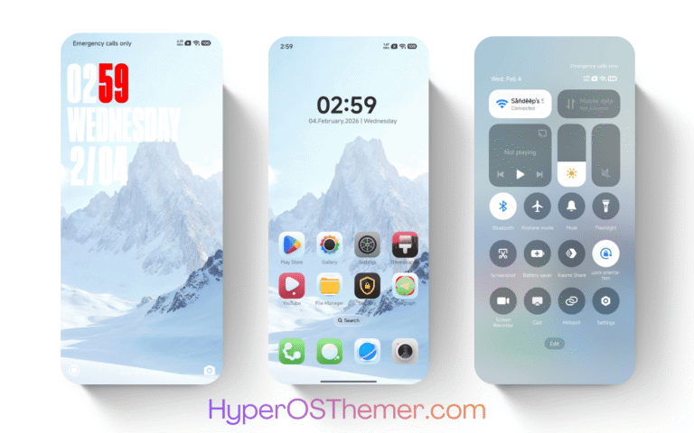 Waffle V HyperOS Theme