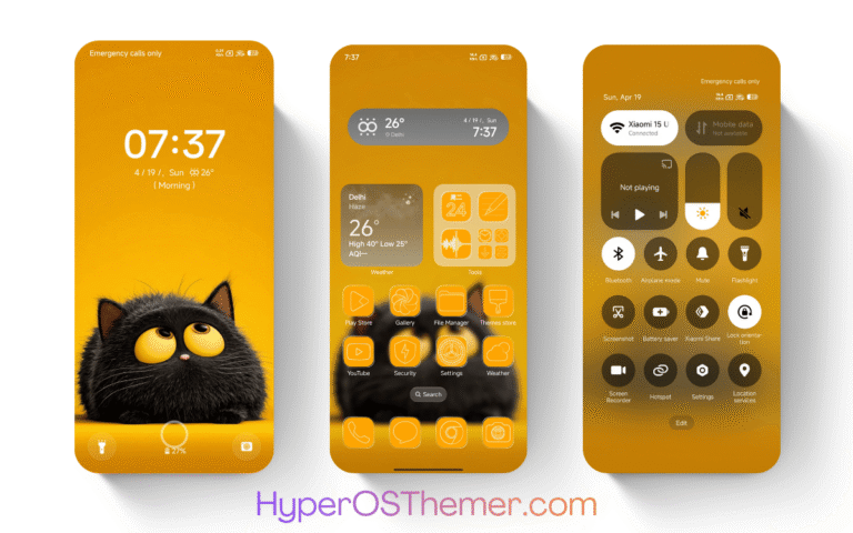 AJ One_Color HyperOS Theme