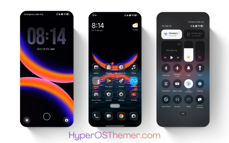 Wave of light HyperOS Theme