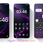 Ungu Hitman HyperOS Theme