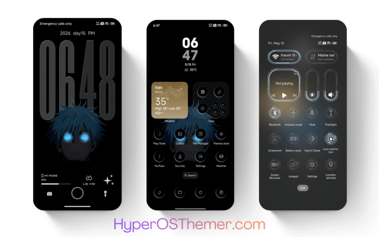 Blue-Eyed Boy HyperOS Theme