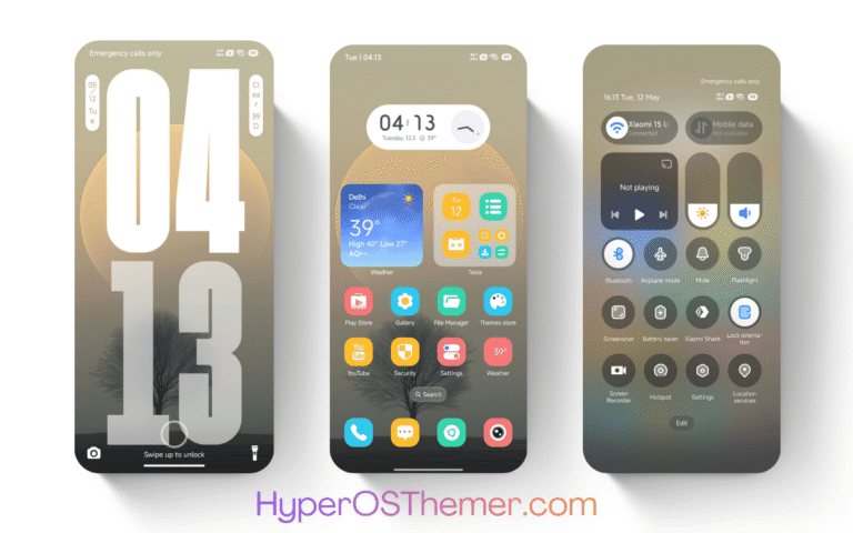 GT-3 HyperOS Theme