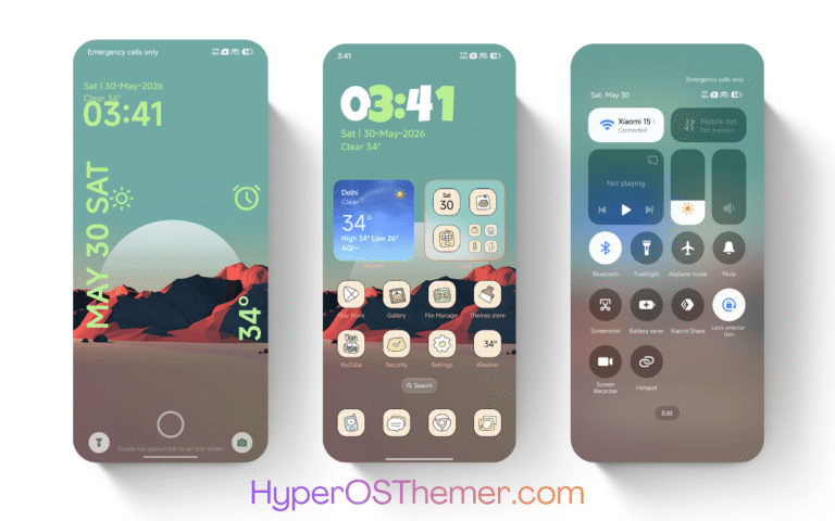 Pelangi HyperOS Theme