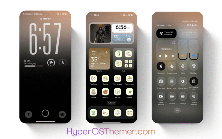Silent-3 HyperOS Theme