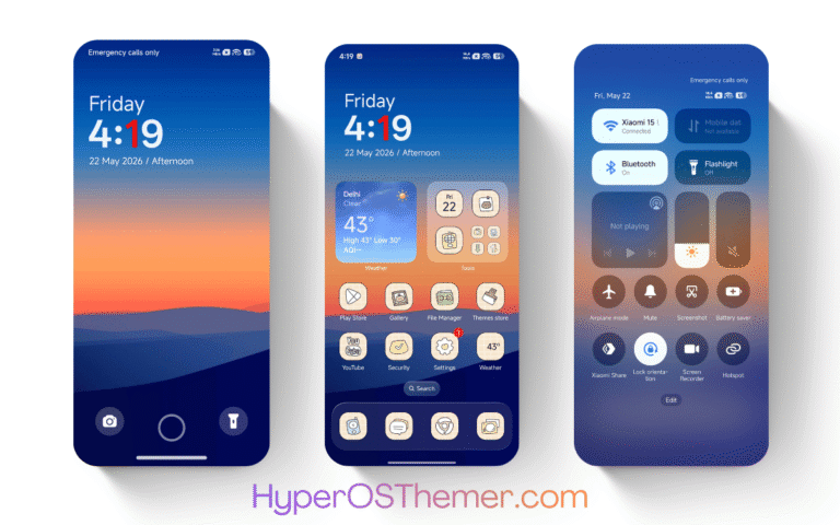 Po-Real HyperOS Theme