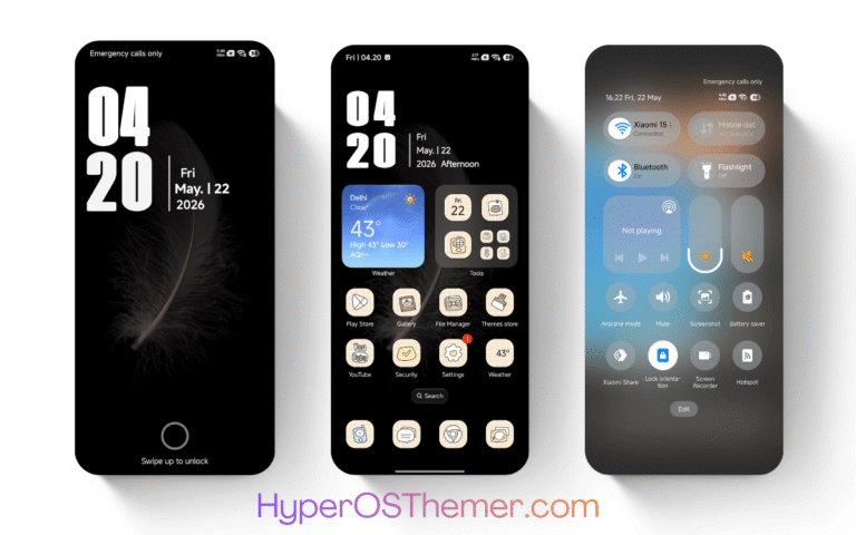 STOP-3 HyperOS Theme