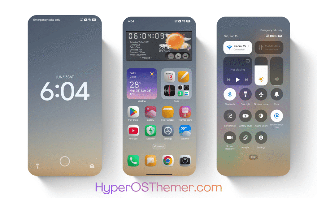 GecaBlack HyperOS Theme